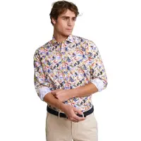 River Woods Slim Fit Floral Shirt Multi Taglia: 3XL | Camicie Casual Outlet | Uomo