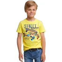 River Woods Normal Fit Basic T-shirt Short Sleeves Lemonade Taglia: 16 | T-shirt Outlet | Unisex