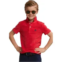 River Woods Custom Fit Sponge Polo Pomegranate Taglia: 14 | Camicie Outlet | Unisex