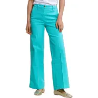 River Woods Pant High Waist Large Leg Green Taglia: 42 | Pantaloni Outlet | Donna | Verde