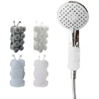JMXZ Supporto regolabile per soffione doccia Azomor senza foratura con ventosa in silicone