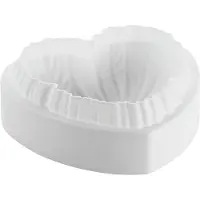 OEM Azomor: stampo da forno in silicone a forma di cuore per dolci creativi e professionali
