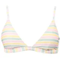Oxbow Women's Sunrise Bikini Triangle Top Parte superiore bikini Donna (XS, bianco)