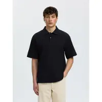 Selected Polo Uomini Nero S