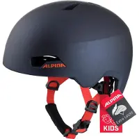 Alpina Kid's Hackney Casco per bici Bambini (47-51 cm, blu)