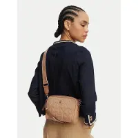 Calvin Klein Quilted Nylon 2x Straight Bag Tannin Taglia: OS | Borse a tracolla Outlet | Donna