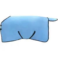 vidaXL Coperta per cavalli, modello "Aqua" intera, 115 cm, in poliestere e pile
