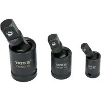 YATO Set di giunti Impact 1/4" 3/8" 1/2