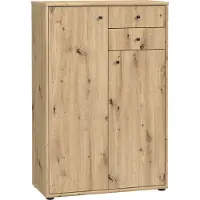 Die Möbelfundgrube Comò >Tembi< in rovere Artisan - 73,7x111,1x34,8 cm (LxAxP)