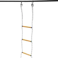 StarTech.com Scala di salvataggio / scala antincendio - scala a fune 6 m - portata 200 kg - larghezza 28 cm - distanza tra i pioli 40 cm - intrecciata a mano