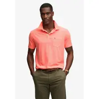 Superdry per uomo. M1110486A Polo Classic Lino Corallo (XL), Casual, Cotone, Manica corta