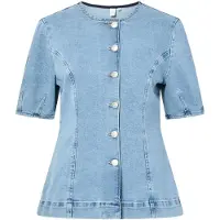 Y.A.S Yasrosie Denim Top