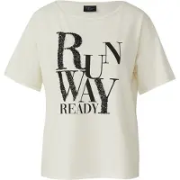 s.Oliver T-shirts Offwhite Taglia: 34 | Maglie Sportivi Outlet | Donna | Bianco