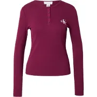 Calvin Klein Jeans Maglietta bacca / bianco