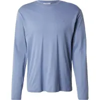 Calvin Klein Ls Supima Interlock Tee Dusty Sailor Blue Taglia: M | Maglie a manica lunga Outlet | Uomo | Blu