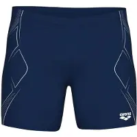 Arena Graphic Swim Mid Jammer Pantaloncino da bagno Uomo (9, blu)