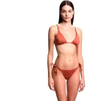 Emporio Armani per donna. EW000786_AF20255 Bikini Tonalità marrone rossiccio (L), Rosso, Beachwear, Poliamide