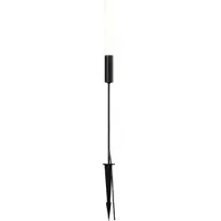 Maytoni lampione a LED Flare, 59 cm, picchetto, grafite, IP65