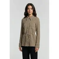 And Other Stories & Other Stories Carima Shirt Beige Taglia: M | Maglie a manica lunga Outlet | Donna | Marrone