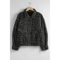 And Other Stories & Other Stories Gabriella Tweed Jacket Black Taglia: XS | Giacche Outlet | Donna | Nero