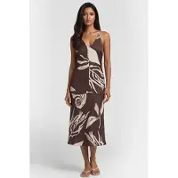 And Other Stories & Other Stories Hira Dress Brown Taglia: 34 | Abiti Midi Outlet | Donna | Marrone