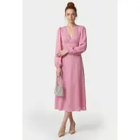 And Other Stories & Other Stories Wes Dress Pink Taglia: 40 | Abiti Midi Outlet | Donna | Rosa