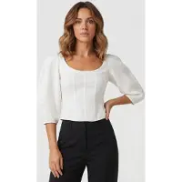 And Other Stories & Other Stories Clare Blouse White Taglia: 44 | Magliette intime Outlet | Donna | Bianco