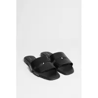 And Other Stories & Other Stories Faye Summer Flat Black Taglia: 39 | Infradito Outlet | Donna | Nero