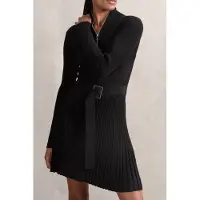 Reiss Zip Knitted Flippy Black Taglia: XL | Abiti Mini Outlet | Donna | Nero