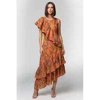 And Other Stories & Other Stories Gita Treasure Dress Orange Taglia: 36 | Abiti Midi Outlet | Donna | Arancione