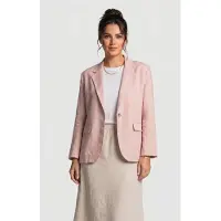 And Other Stories & Other Stories Ilona Linnen Blazer Orange Taglia: 38 | Blazers Outlet | Donna | Arancione