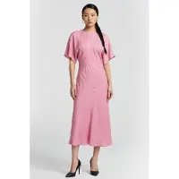 And Other Stories & Other Stories Wilder Dress Pink Taglia: S | Abiti Midi Outlet | Donna | Rosa