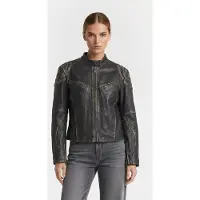 And Other Stories & Other Stories Mariette Leather Jacket Black Taglia: S | Giacche di pelle Outlet | Donna | Nero