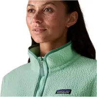 Patagonia - Pile con zip in Polartec - W's Retro Pile Jkt Thin Ice per Donne in Poliestere Riciclato - Taglia M - Blu