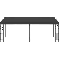 Syfax Gazebo a Parete 6x3x2,5 m Antracite