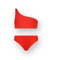Vingino Girls Zova Bikini Breeze Red Taglia: 8 | Costumi da Bagno Outlet | Unisex | Rosso