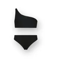 Vingino Girls Zova Bikini Deep Black Taglia: 8 | Costumi da Bagno Outlet | Unisex | Nero