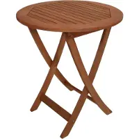 FRG Tavolo pieghevole rotondo, diametro 65 cm