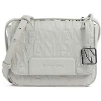 Armani Exchange per donna. XW001577AF15774U6275 Borsa a tracolla beige con stampa logo (OSFA), Casual, Poliestere