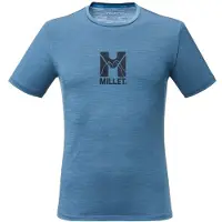 Millet Ubic Wool T-Shirt S/S T-shirt Uomo (XL, blu)