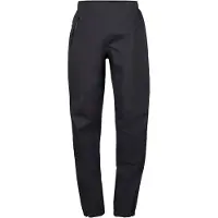 Stoic KalmarSt. 3L Full Zip Rain Pants II Pantaloni antipioggia Uomo (XXL - Short, nero)