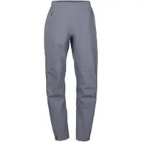 Stoic KalmarSt. 3L Full Zip Rain Pants II Pantaloni antipioggia Uomo (S - Regular, grigio)