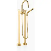 Dornbracht TARA Mélangeur bain/douche à deux trous pour montage indépendant, inverseur rotatif bain/douche saillie 220mm, 25943892-28, 25943892-28