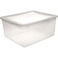 Keeeper Contenitore di stoccaggio Bea, 18 litri, 39x33,5x18 cm – Confezione da 6