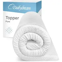Nivion Dailydream - Memory Foam - Pure Topper - S - fino a 60 kg - 3,5 cm di spessore / 90x200 cm - Riduzione della pressione