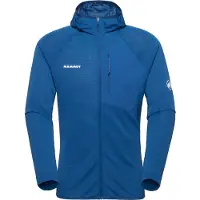 Mammut Aenergy Light ML Hooded Jacket Giacca in pile Uomo (M, blu)