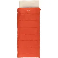 Outwell Contour Lux Sacco a pelo sintetico (220 x 85 cm, rosso)