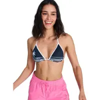 Roxy Women's The Retro Essentials Tiki Tri Parte superiore bikini Donna (L, variopinto)