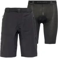 Endura Hummvee Short mit Innenhose Pantaloni da ciclismo Uomo (XS, nero)