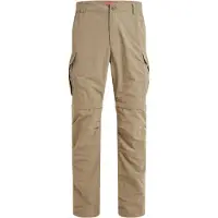 Craghoppers Nosilife Convertible Cargo Trousers II Pantaloni zip off Uomo (106 - Long, marrone)